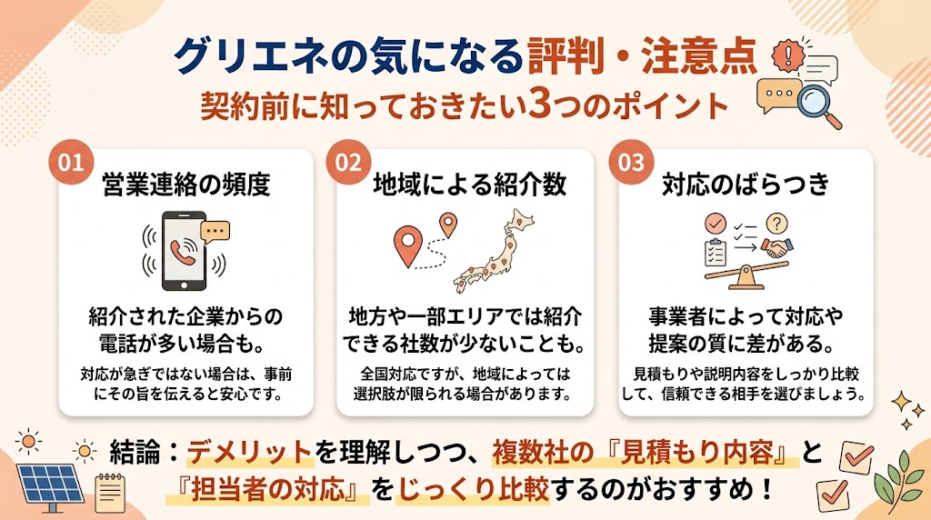 グリエネの悪い評判・口コミと利用前の注意点
